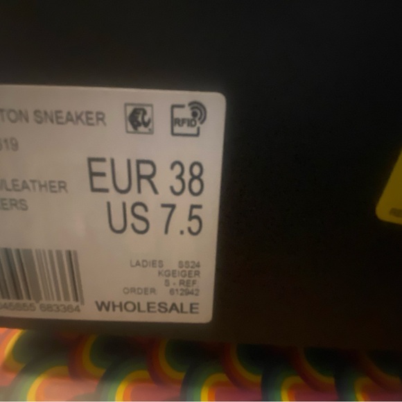 Woman’s Kurt Geiger denim sneakers - Picture 3 of 5